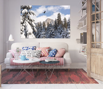 3D Heavy Snow Forest 116 Marco Carmassi Wall Sticker Wallpaper AJ Wallpaper 2 