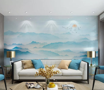 3D Blue Canyon WC2760 Wall Murals