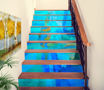 3D Blue Pigment 9461 Michael Tienhaara Stair Risers