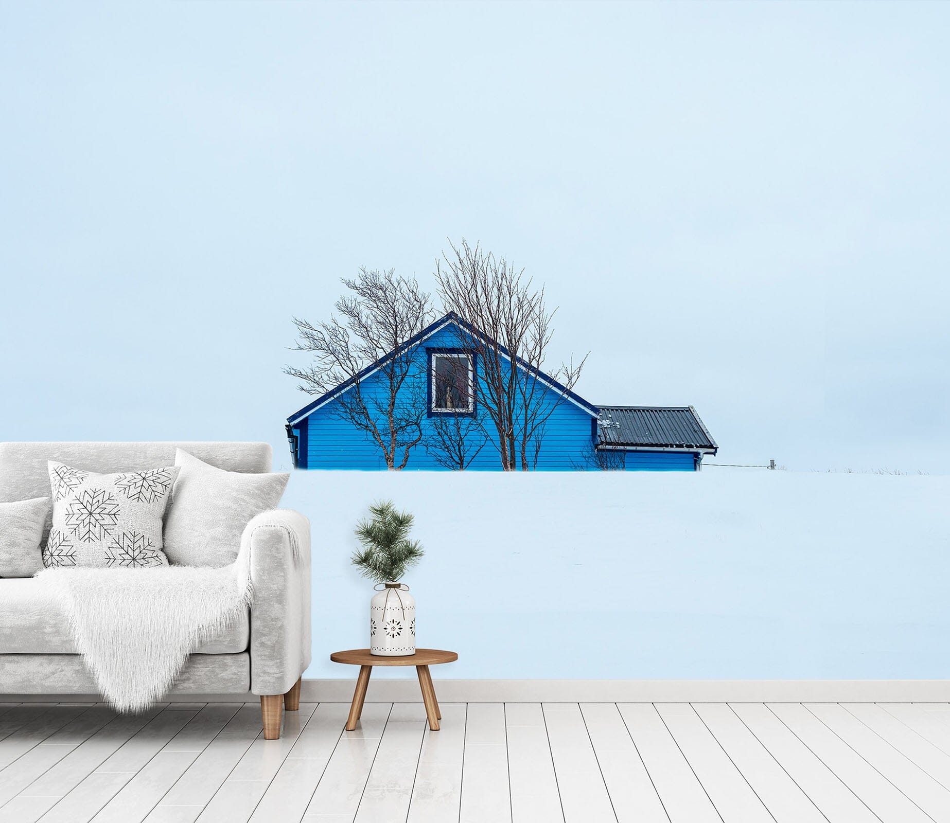 3D Snow Hut 1417 Marco Carmassi Wall Mural Wall Murals Wallpaper AJ Wallpaper 2 