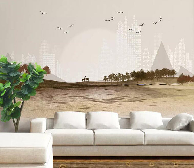 3D Forest 1077 Wall Murals Wallpaper AJ Wallpaper 2 