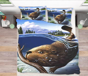 3D Busy Beaver 86001 Jerry LoFaro bedding Bed Pillowcases Quilt