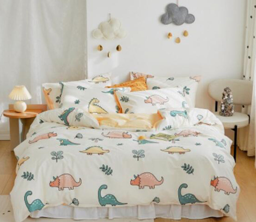 3D Cartoon Dinosaur 20022 Bed Pillowcases Quilt