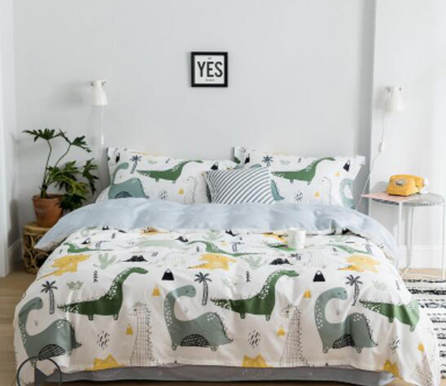 3D Dinosaur 14087 Bed Pillowcases Quilt