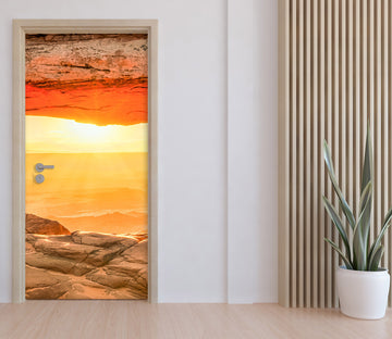 3D Sunlight Rock 107210 Beth Sheridan Door Mural