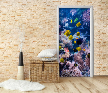 3D Coral Sea 24172 Door Mural