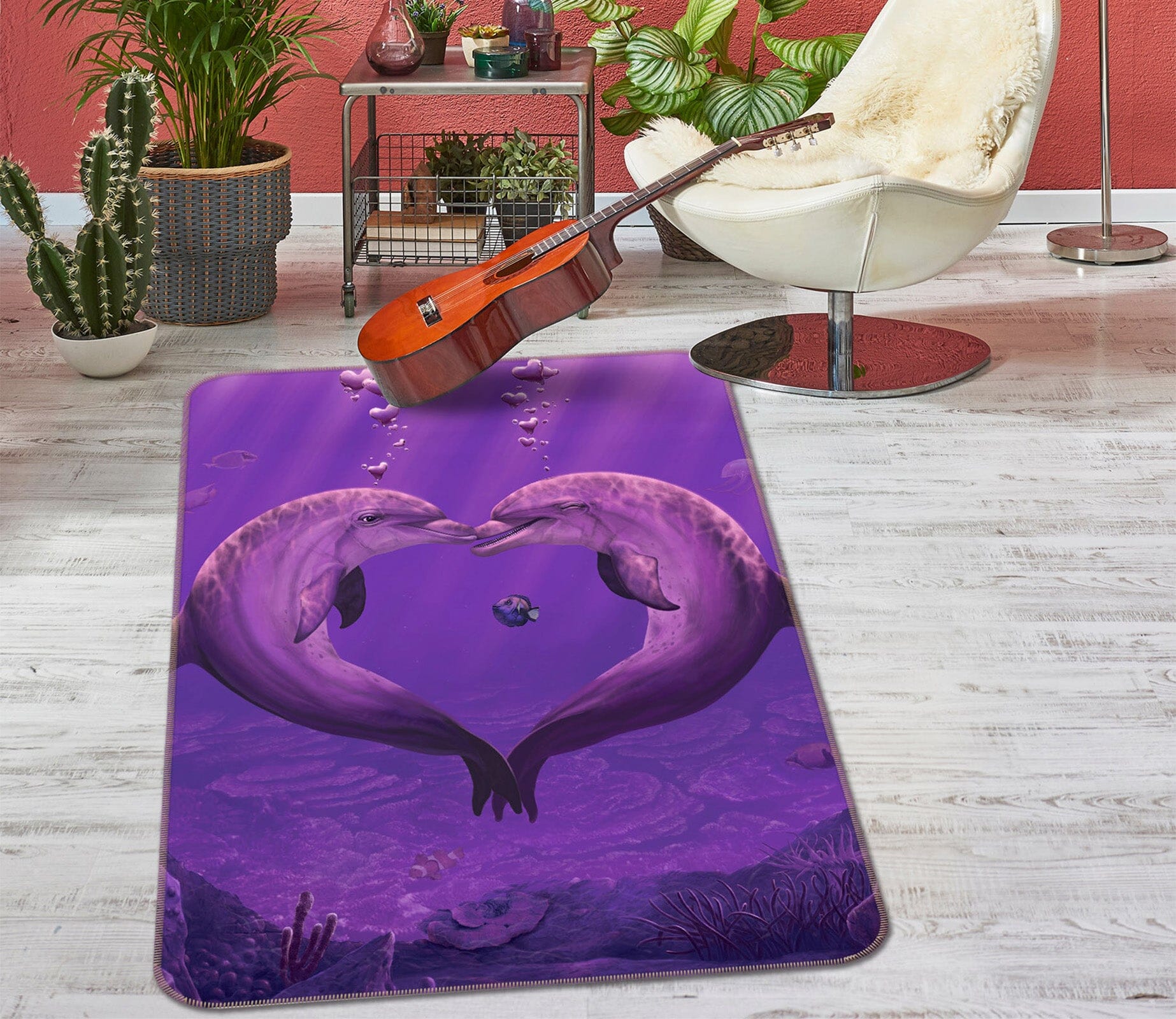 3D Sea Of Hearts Def 1063 Vincent Hie Rug Non Slip Rug Mat Mat AJ Creativity Home 