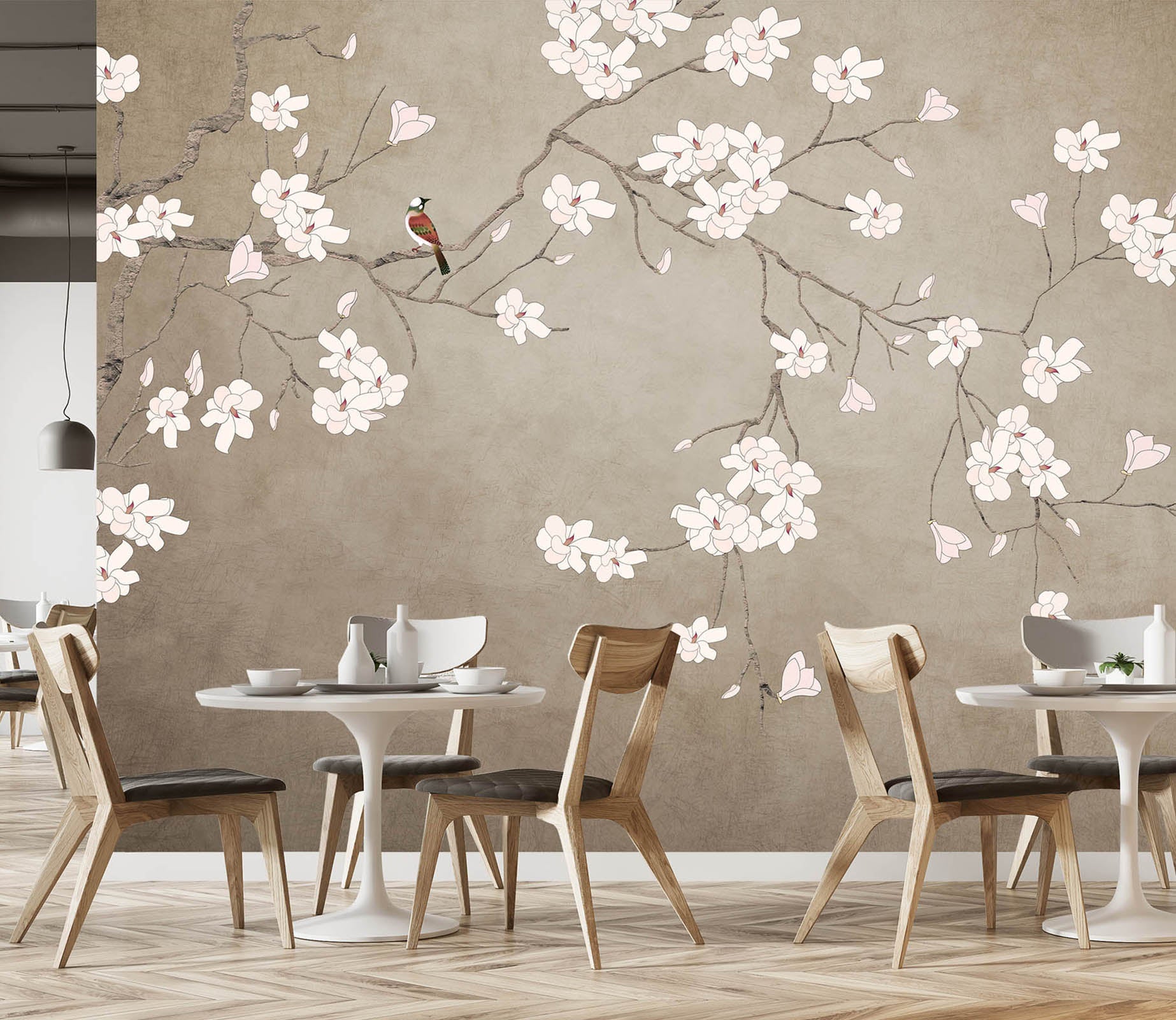 3D Peach Blossom 1435 Wall Murals