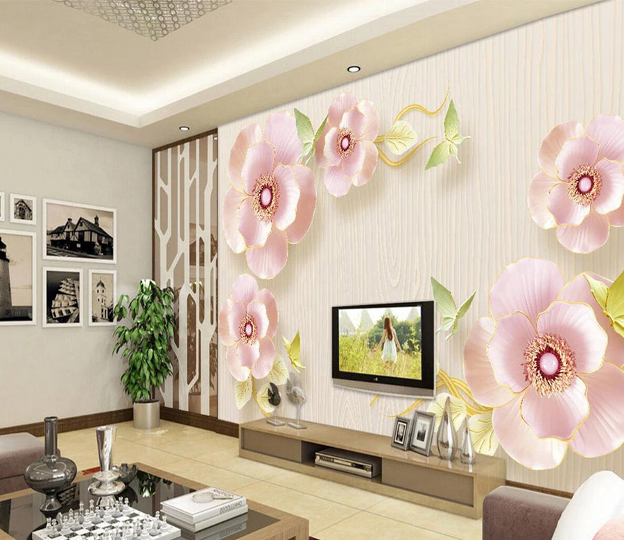 3D Flowering WC806 Wall Murals