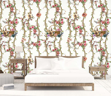 3D Branch Flower 2060 Wall Murals