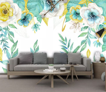 3D Colored Flowers 1437 Wall Murals Wallpaper AJ Wallpaper 2 