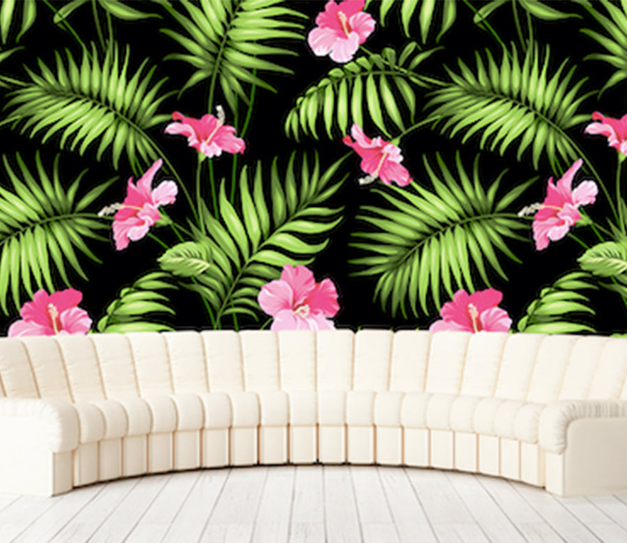 3D Red Lily WG169 Wall Murals