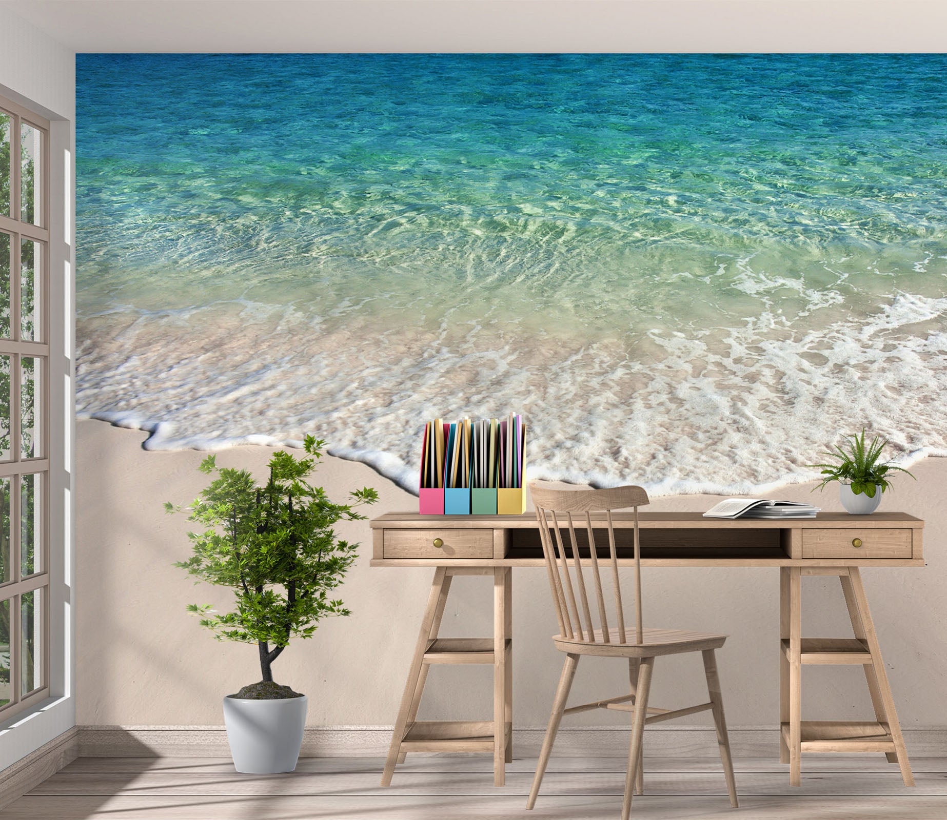 3D Seawater 58137 Wall Murals