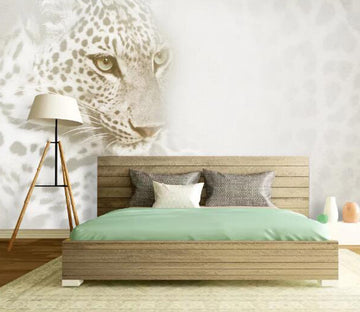 3D Misty Leopard WC1431 Wall Murals