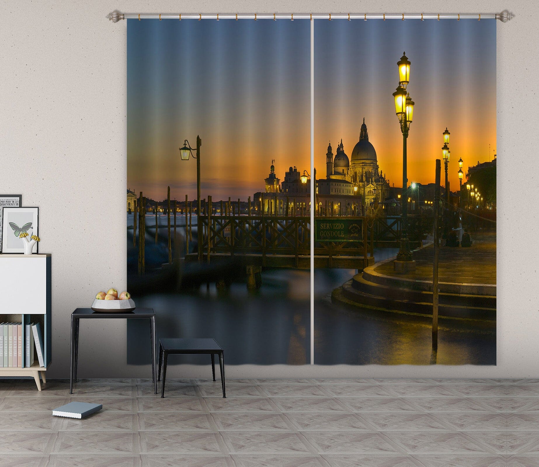 3D Dream City 172 Marco Carmassi Curtain Curtains Drapes Curtains AJ Creativity Home 