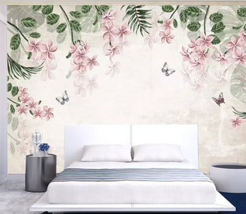 3D Black Butterfly WC167 Wall Murals