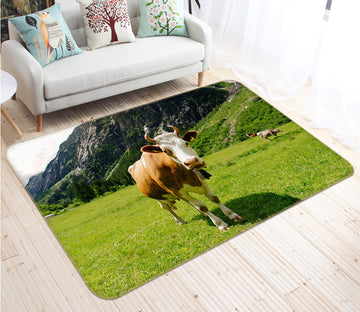3D Grass Cattle 82064 Animal Non Slip Rug Mat
