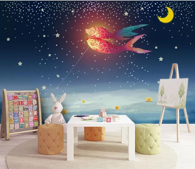 3D Star Fish 654 Wall Murals Wallpaper AJ Wallpaper 2 