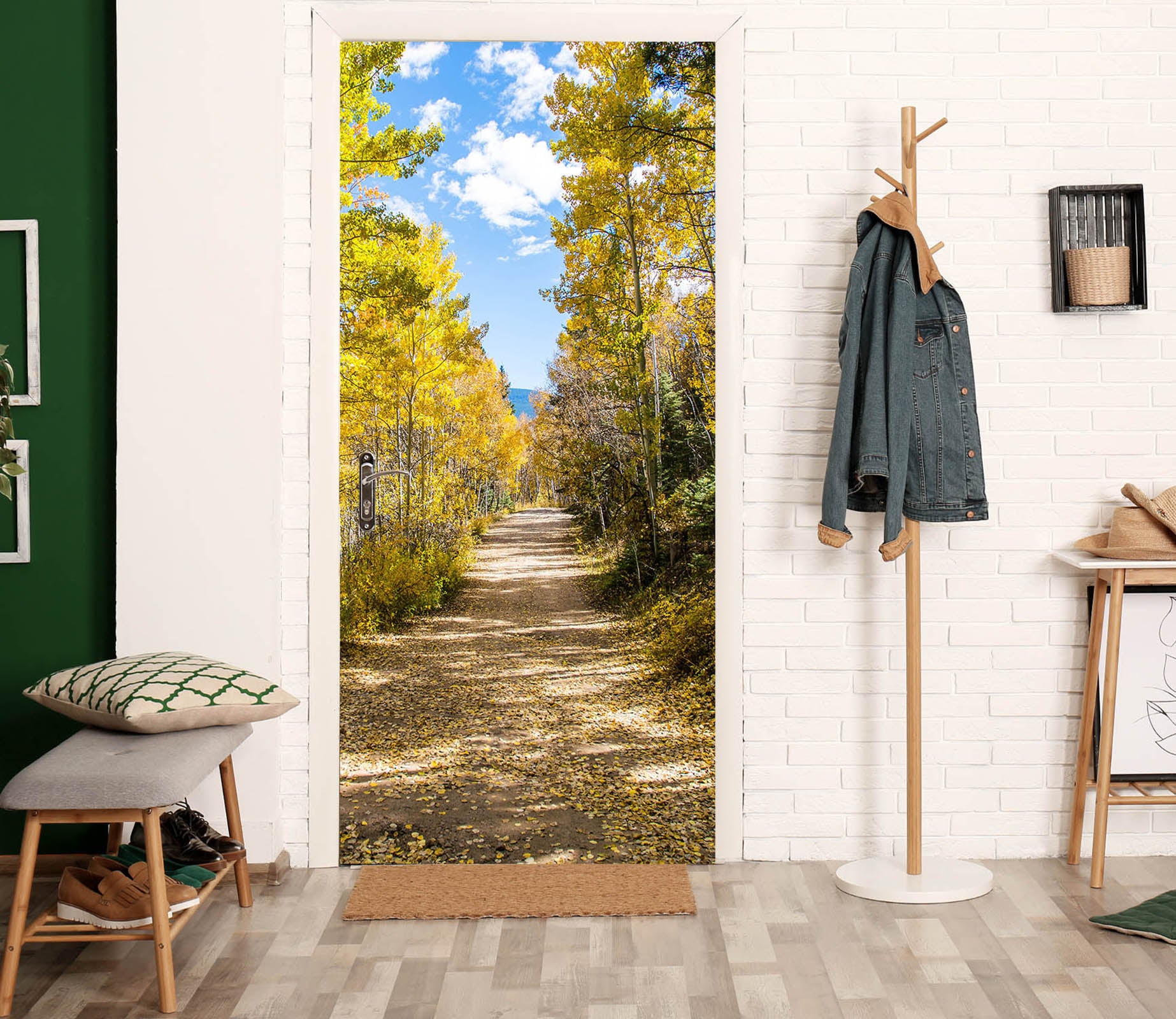 3D Forest 21146 Door Mural