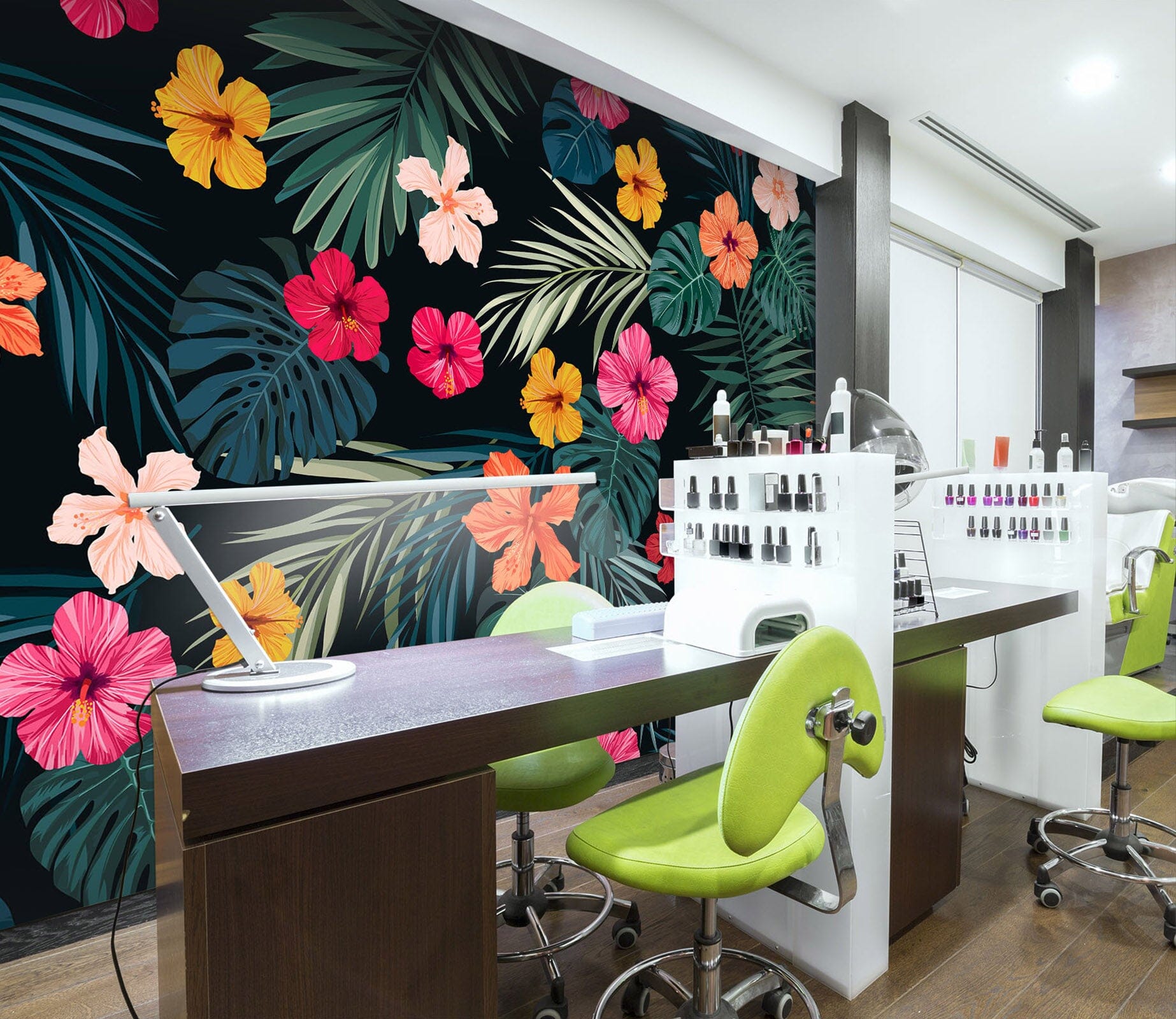 3D Flowers And Leaves 394 Wall Murals Wallpaper AJ Wallpaper 2 