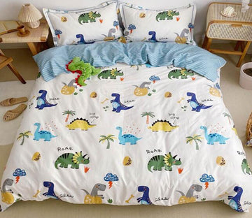 3D Various Small Dinosaurs 5042 Bed Pillowcases Quilt