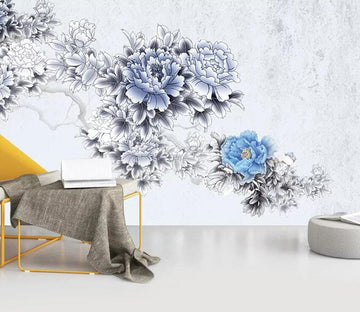 3D Branch Flower 2947 Wall Murals Wallpaper AJ Wallpaper 2 