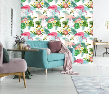 3D Flamingo 1493 Wall Murals Wallpaper AJ Wallpaper 2 