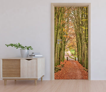 3D Forest Corridor 22045 Door Mural