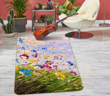 3D Beautiful Petals 1184 Skromova Marina Rug Non Slip Rug Mat