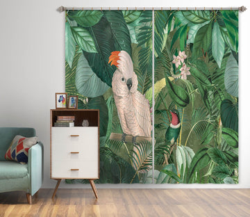 3D Jungle Friends 065 Andrea haase Curtain Curtains Drapes Curtains AJ Creativity Home 