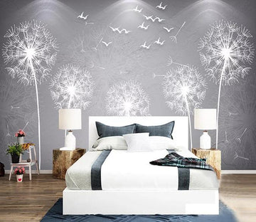 3D Dandelion 1264 Wall Murals Wallpaper AJ Wallpaper 2 