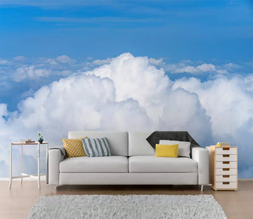 3D White Clouds 1163 Wall Murals Wallpaper AJ Wallpaper 2 