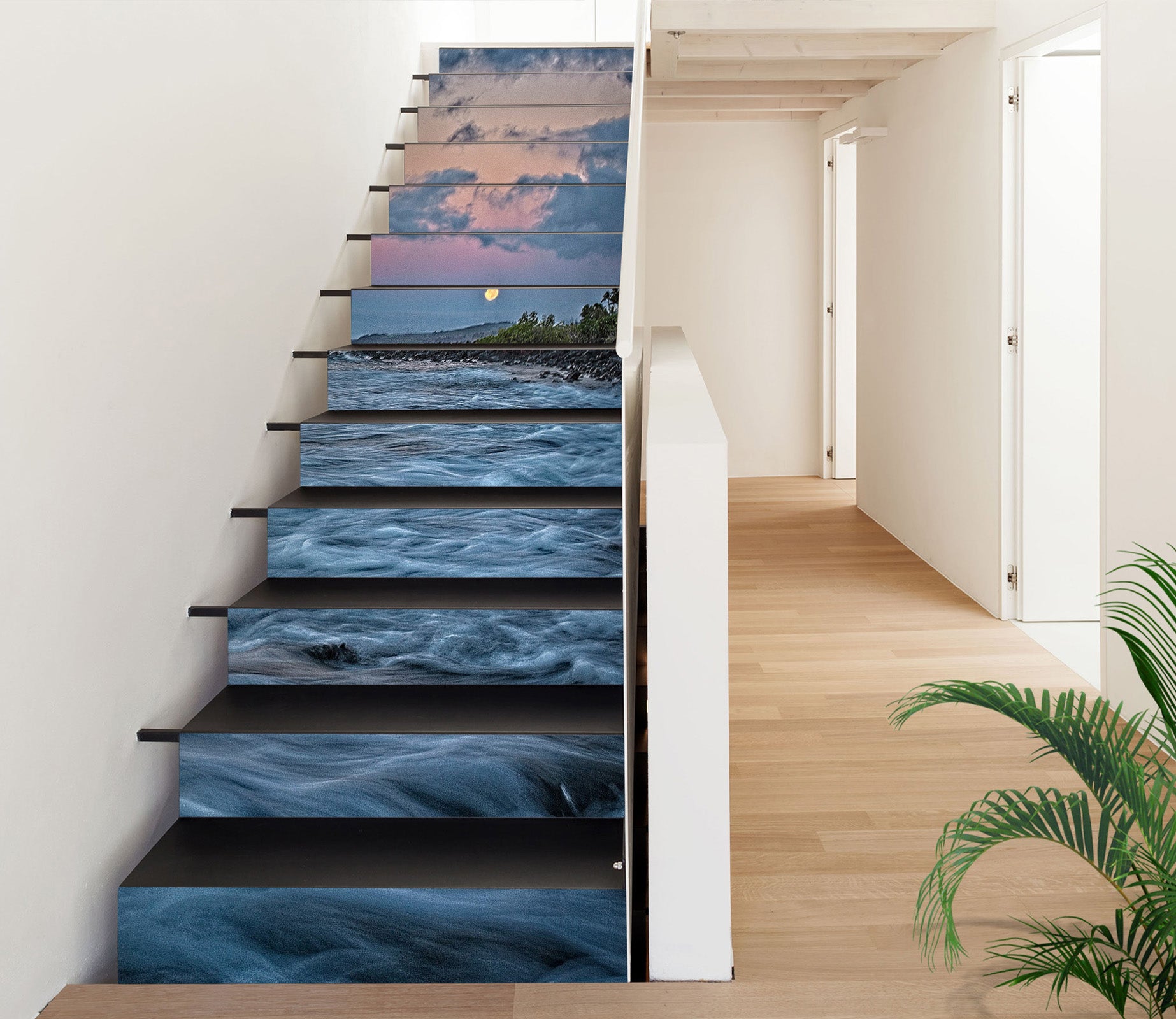 3D Seawater 9497 Kathy Barefield Stair Risers