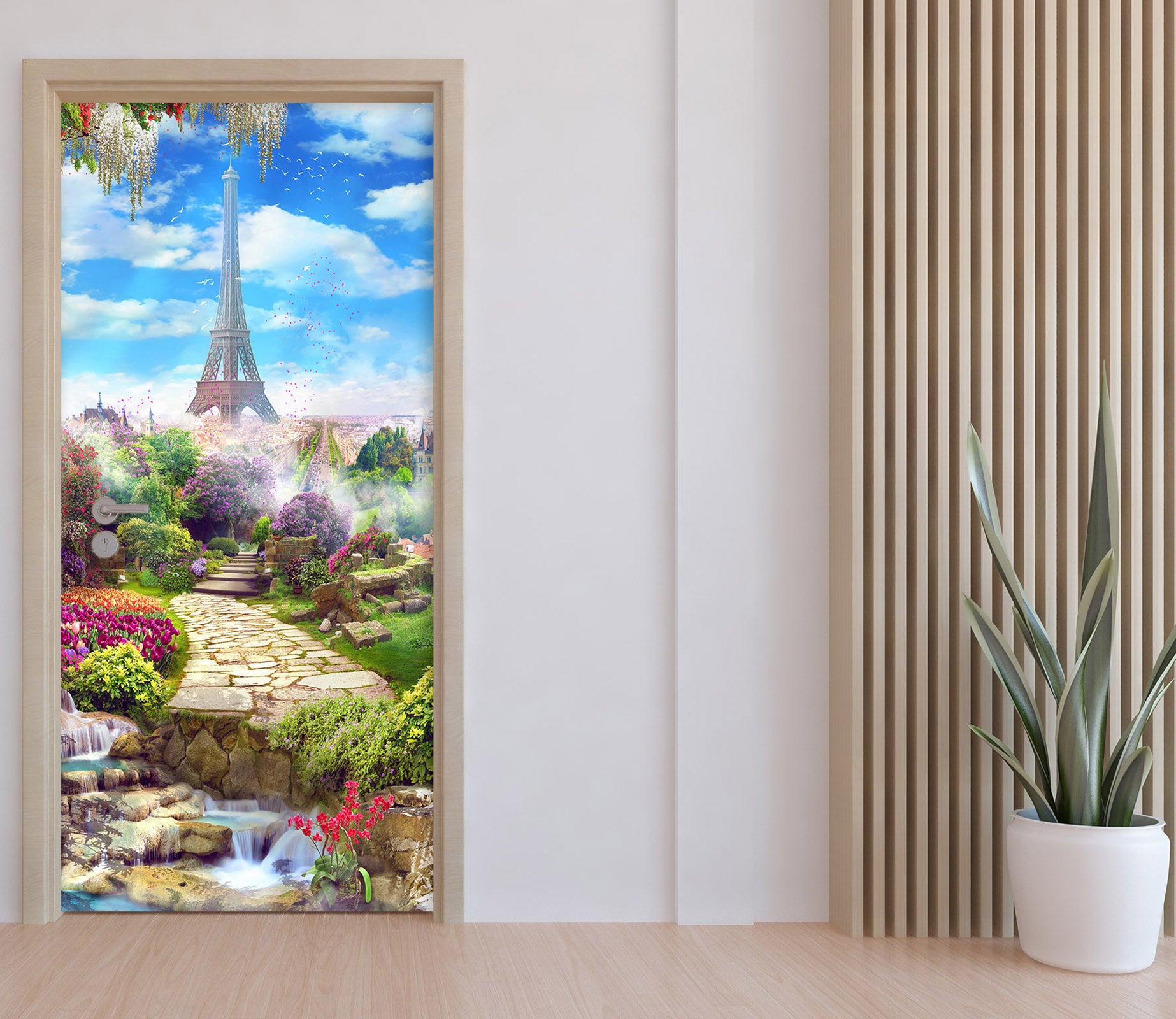 3D Tower 22188 Door Mural