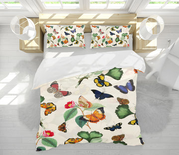 3D Color Butterfly 143 Uta Naumann Bedding Bed Pillowcases Quilt