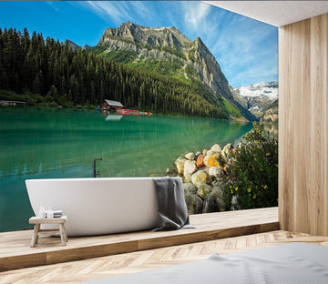 3D Lake Wildflowers 114 Kathy Barefield Wall Mural Wall Murals Wallpaper AJ Wallpaper 2 