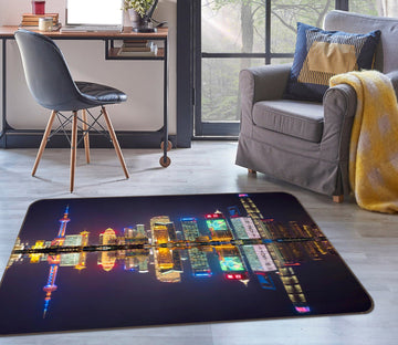 3D City Lights 1122 Marco Carmassi Rug Non Slip Rug Mat Mat AJ Creativity Home 