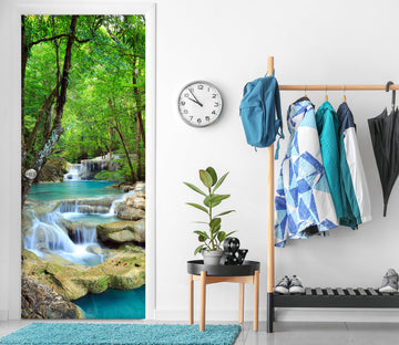 3D Running Water 24039 Door Mural