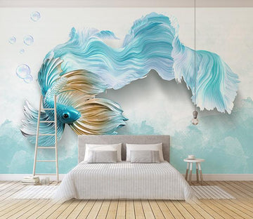 3D Goldfish 82 Wall Murals Wallpaper AJ Wallpaper 2 