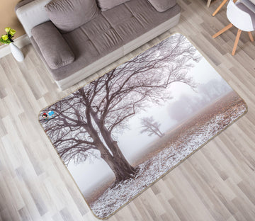 3D Misty Tree 6759 Assaf Frank Rug Non Slip Rug Mat