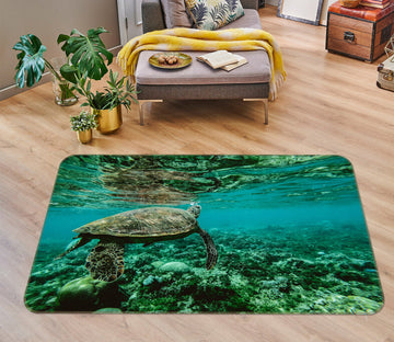 3D Sea Turtle 38155 Animal Non Slip Rug Mat