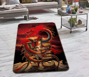 3D Chinese Dragon Def 1021 Vincent Hie Rug Non Slip Rug Mat Mat AJ Creativity Home 