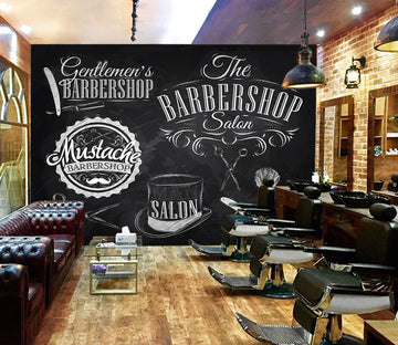 3D Barbershop 115132 Barber Shop Wall Murals