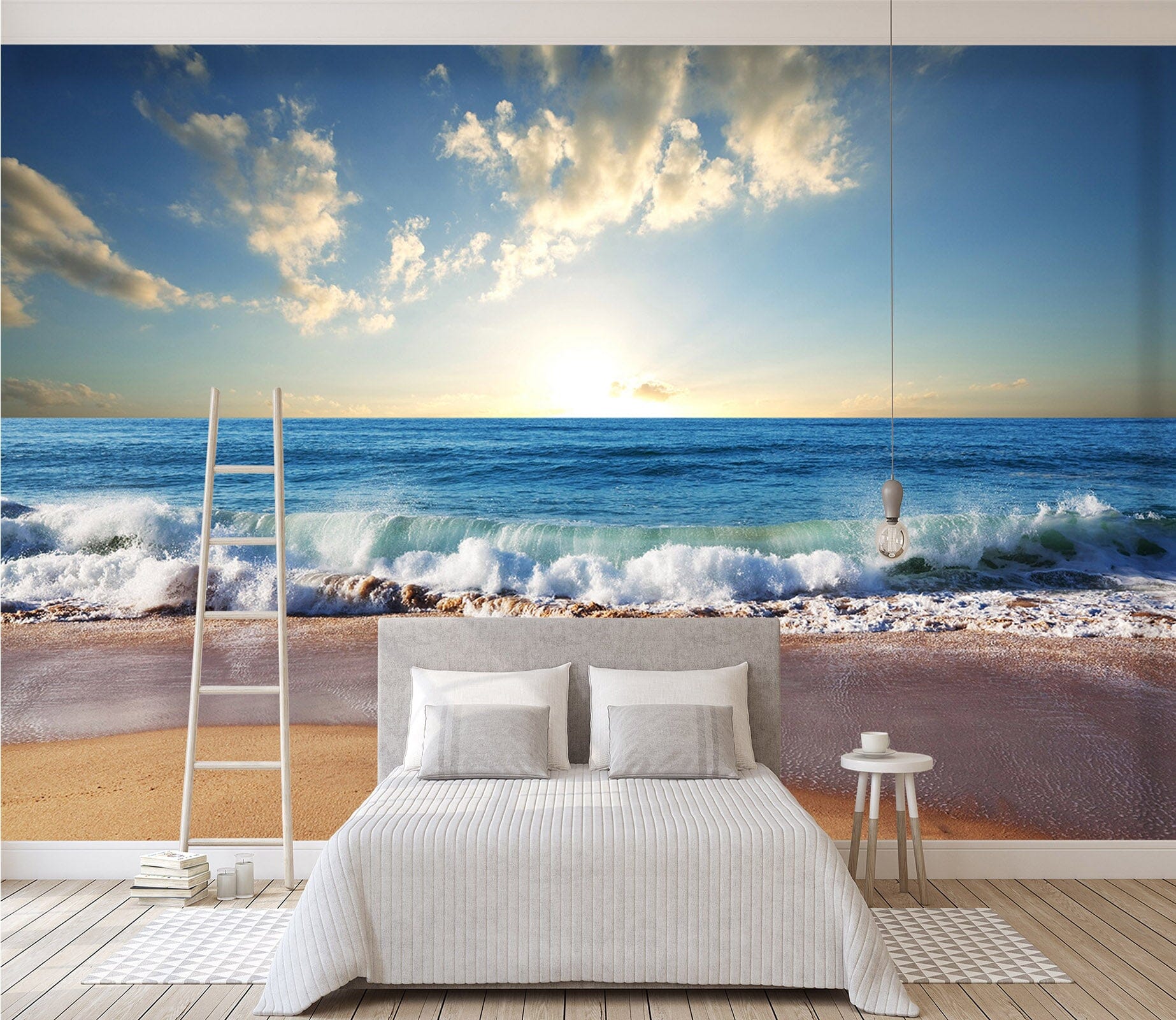 3D Sea Beach 112 Wall Murals Wallpaper AJ Wallpaper 2 