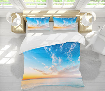 3D Sunset Sea 1022 Assaf Frank Bedding Bed Pillowcases Quilt