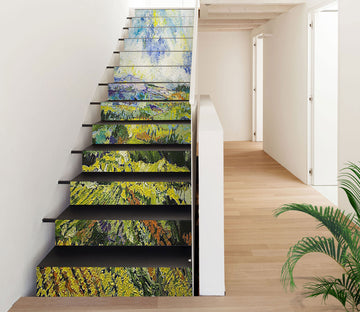 3D Hillside Green Field 89149 Allan P. Friedlander Stair Risers