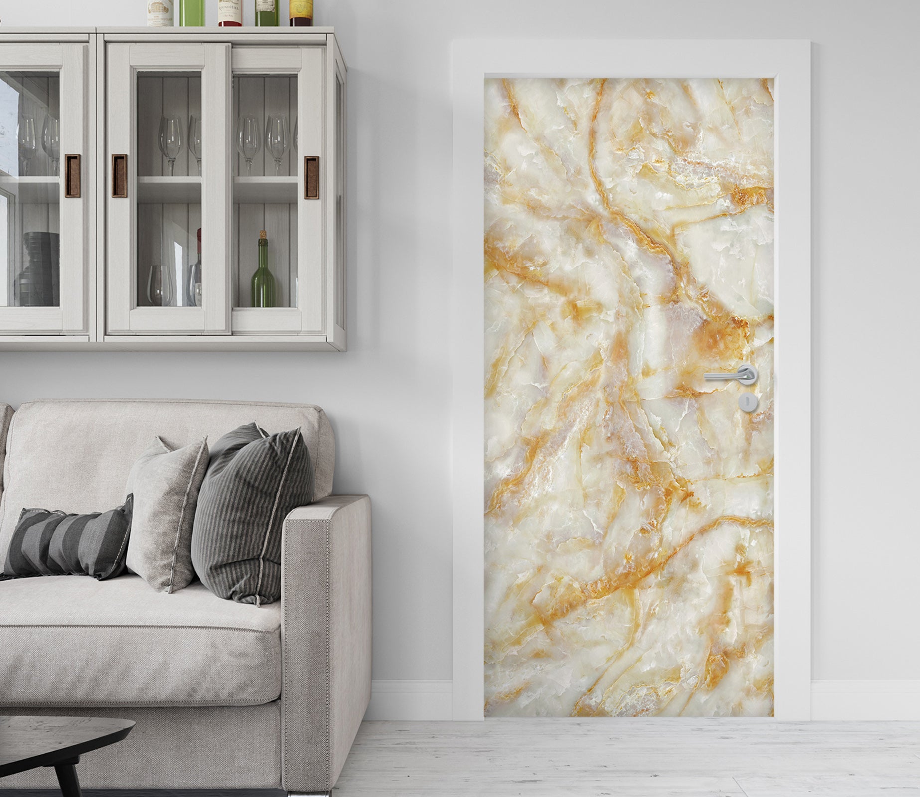 3D Marbling 21176 Door Mural