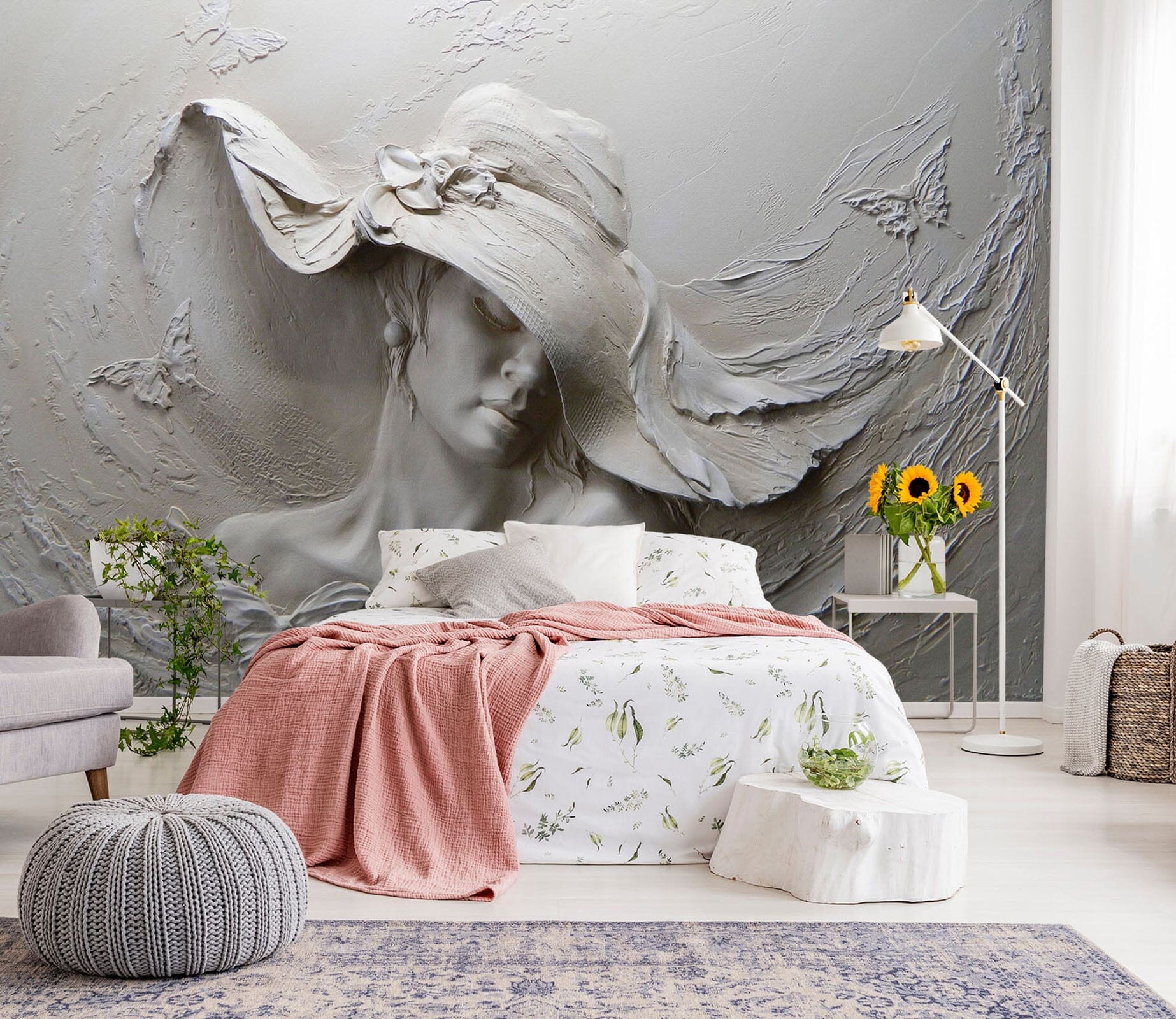 3D Sculpture Woman 110 Wall Murals Wallpaper AJ Wallpaper 2 