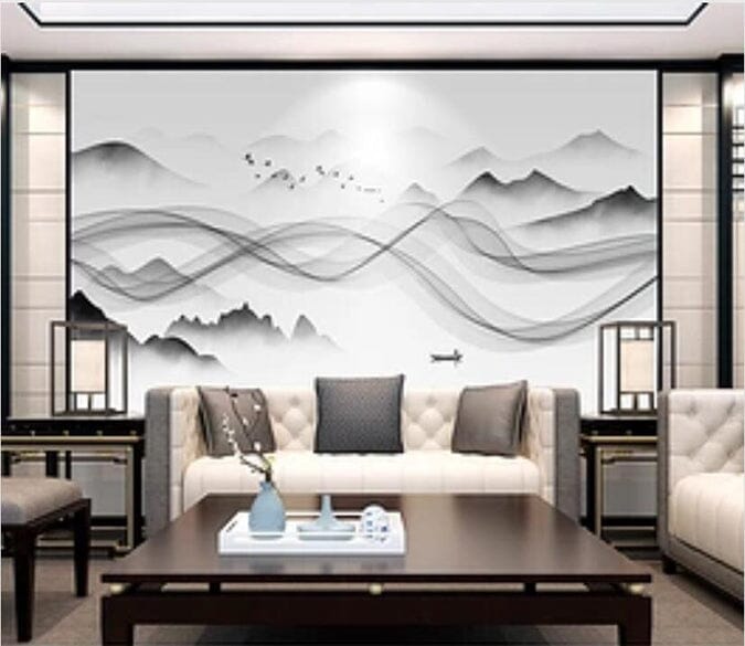 3D Cloud Valley 1738 Wall Murals Wallpaper AJ Wallpaper 2 