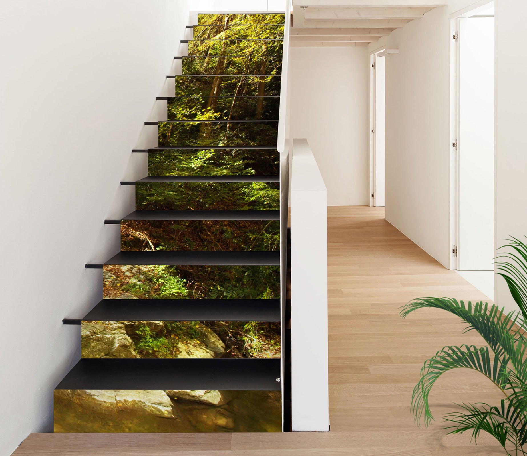 3D Jungle Sunshine 101109 Kathy Barefield Stair Risers